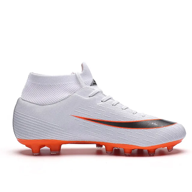 Outdoor Professional High top Men Football Shoes Soccer Boots with Ankle Spike Cleats Mens Football Boots sneakers Men Boot