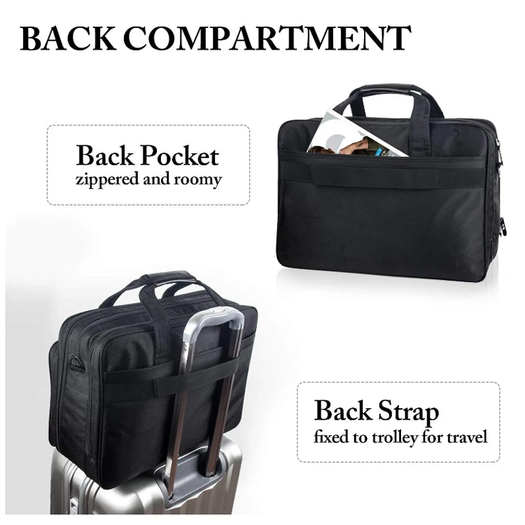 Нейлоновая деловая водонепроницаемая сумка-мессенджер через плечо для ноутбука 15,6 дюйма