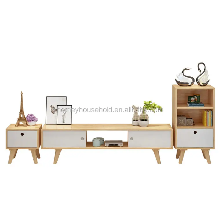 
Scandinavian furniture modern design wall units designs wooden TV stands 