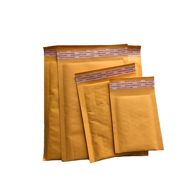 customized printed bubble mailers shipping packaging kraft padded envelopes
