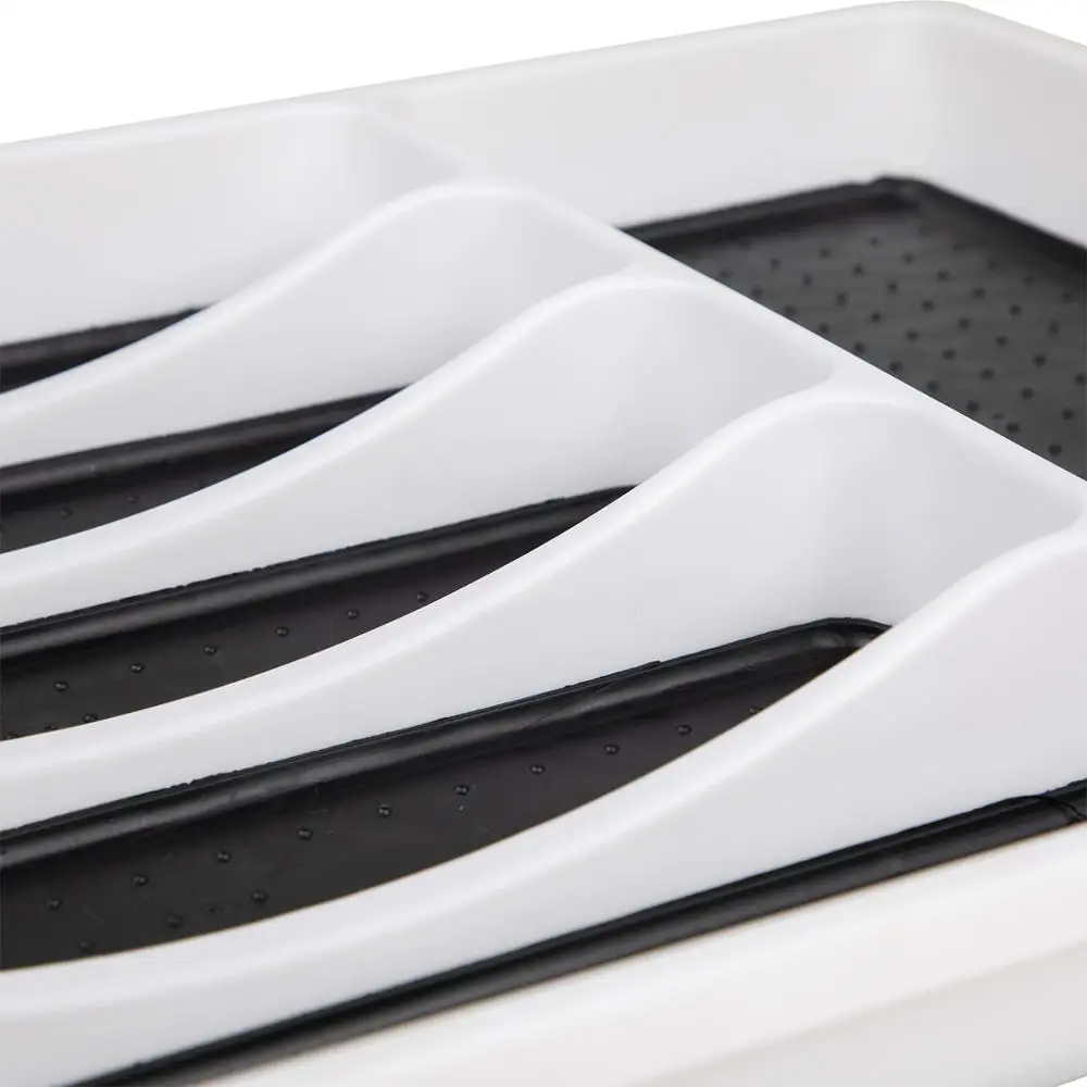 6 секций для столовых приборов, пластиковый органайзер для кухонных ящиков