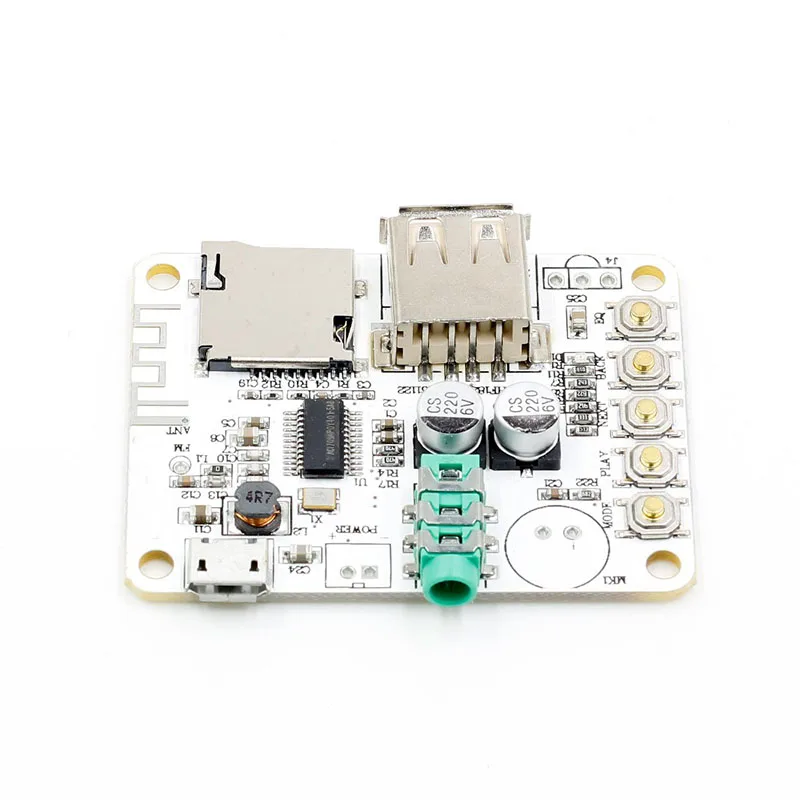 BT Audio Receiver Digital Amplifier Board With Usb Port Tf Card