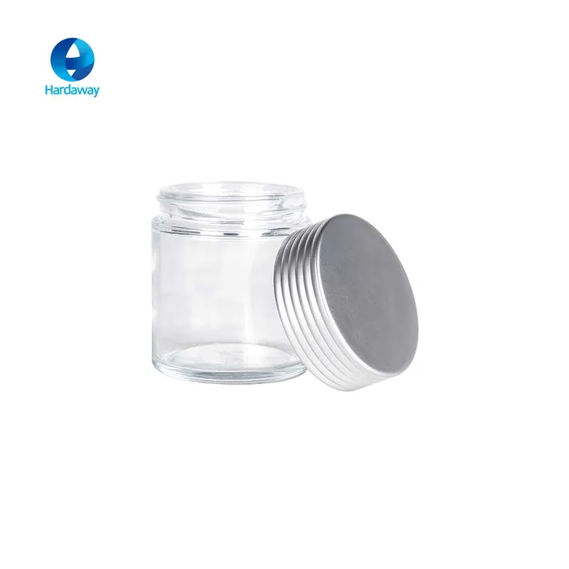 custom 38mm 60mm aluminum plastic embossed logo glass jar screw cap