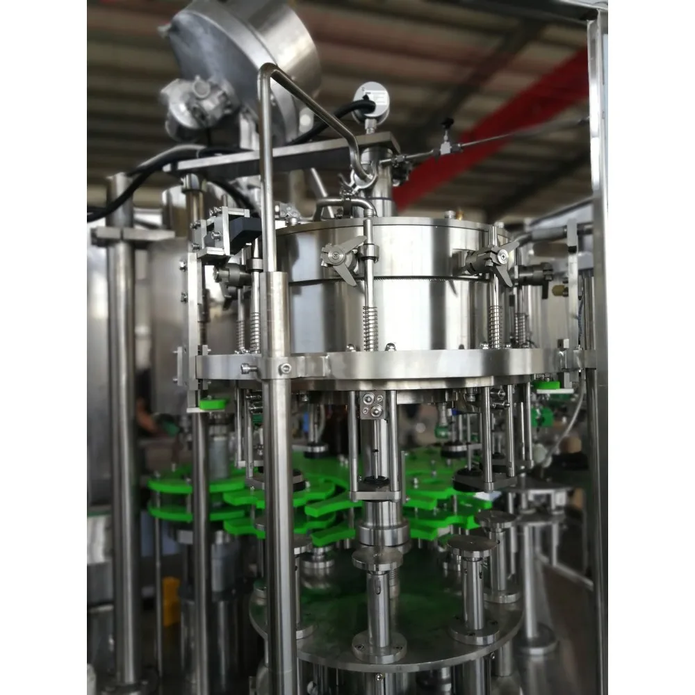 6-6-1/16-16-6 filling capping unit beer filling machine