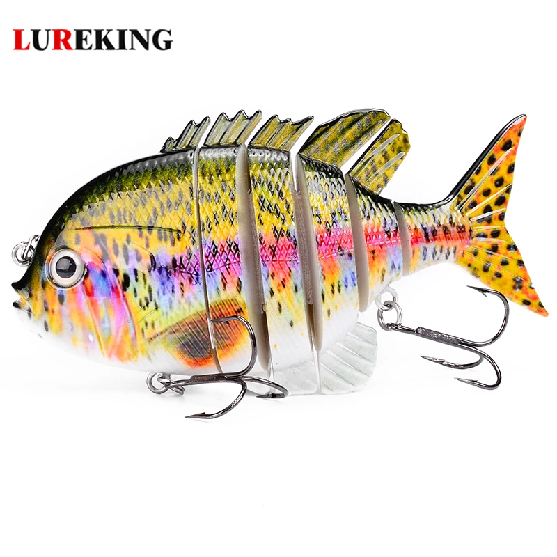 Lureking 80mm/14g Saltwater Fishing Lures, Jointed Fishing Lures For Blue Marlin