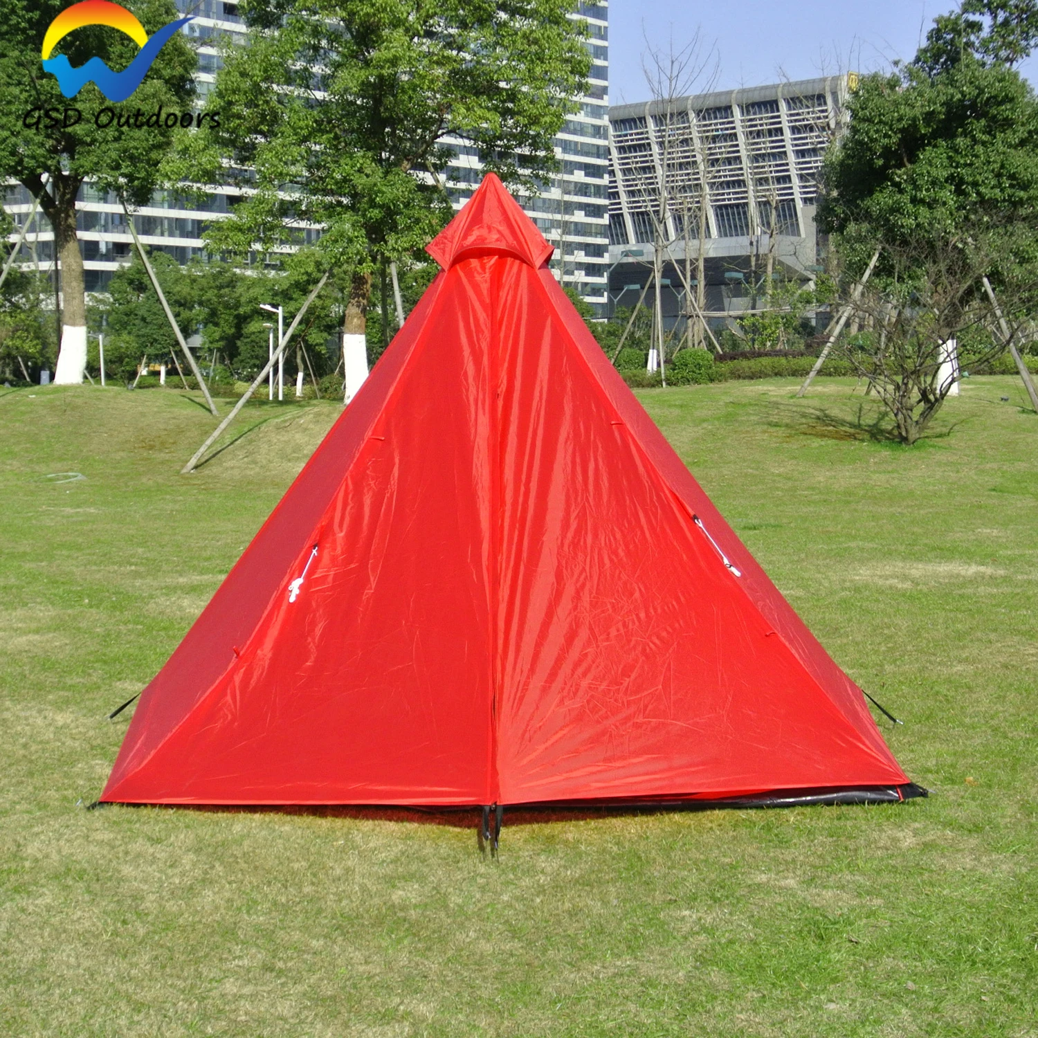 Universal Outdoor Durable Waterproof Camping Tent Square Shape Wholesale Teepee Tent Hiking Adult Tipi Indian Tent