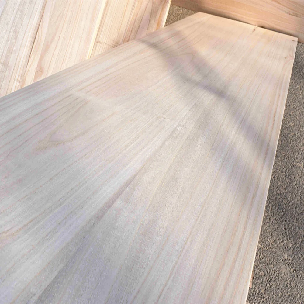Hot selling solid wood batten wood paneling paulownia wood board