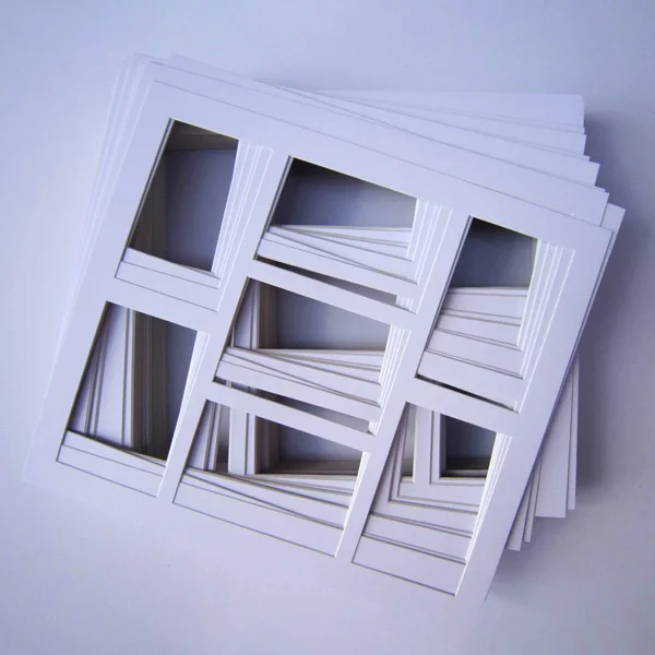 Multi Opening Acid Free Mat Board Frame Passepartouts