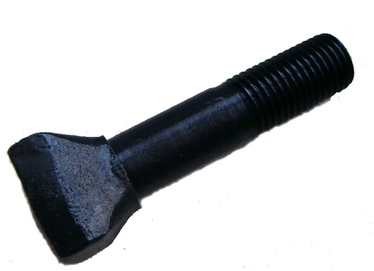 Manufacturer Special Shape Bolt High Tensile Steel For Ball Mill Machinery Carbon Steel Black Oxide Crusher Bolt Liner Bolt