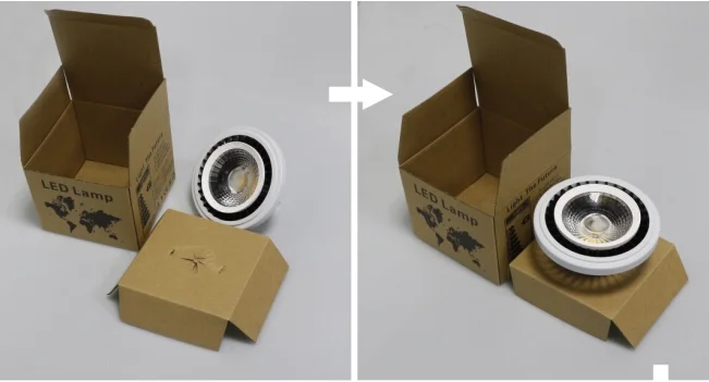 Benory 12W Dimmable ar111 downlight Recessed Ceiling Lights GU10 ES111 25degree COB Spotlight LED AR111