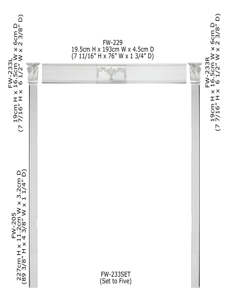 2017 Polyurethane New high-grade building decoration cheap pu pvc exterior door frame