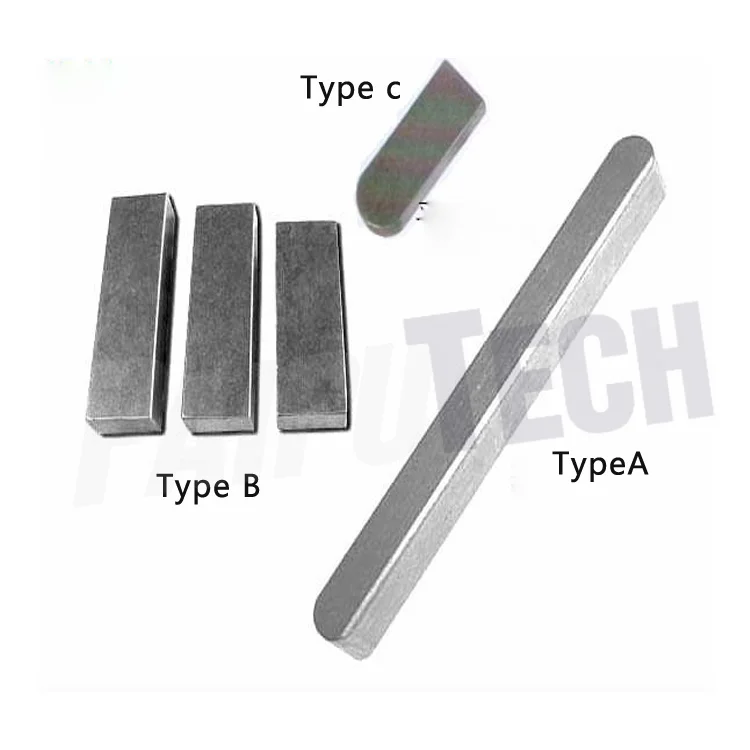 Стальная пластина S45C цена DIN6880 Тип B параллельный ключ вал