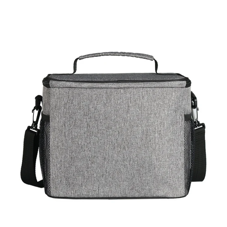 Wholesale Durable Large Capacity Insulated Square Cooler Bag for Picnic/Take-away