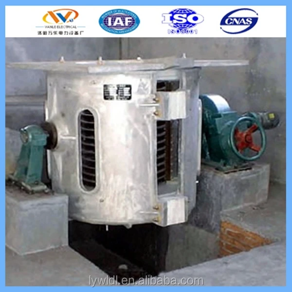 New design electric aluminum induction copper scrap melting furnace for glass smelting