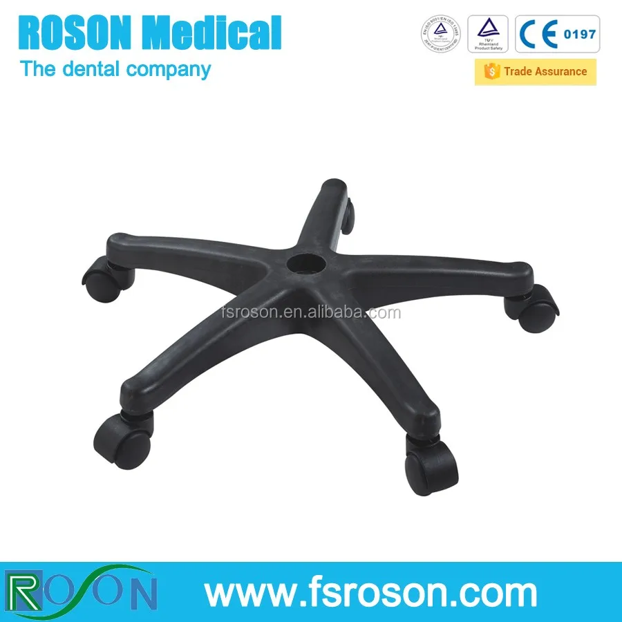 Good quality dental stool, dentist chair with stainless steel dental stool base