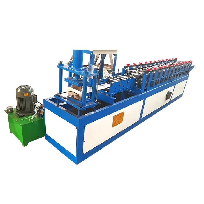 15*125 новые продукты, оцинкованная стальная роликовая Направляющая для затвора, профильная роликовая дверная формовочная машина