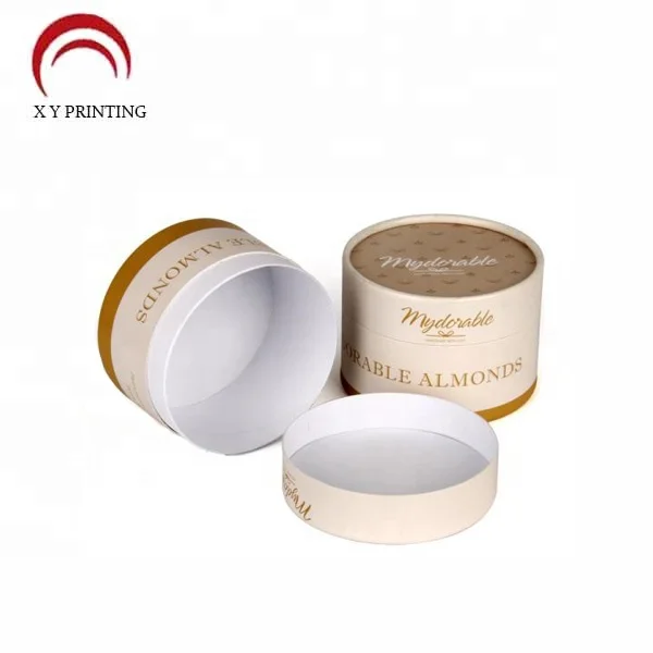 
Custom Cylinder Round Tube Cardboard Perfume Packaging Boxes 
