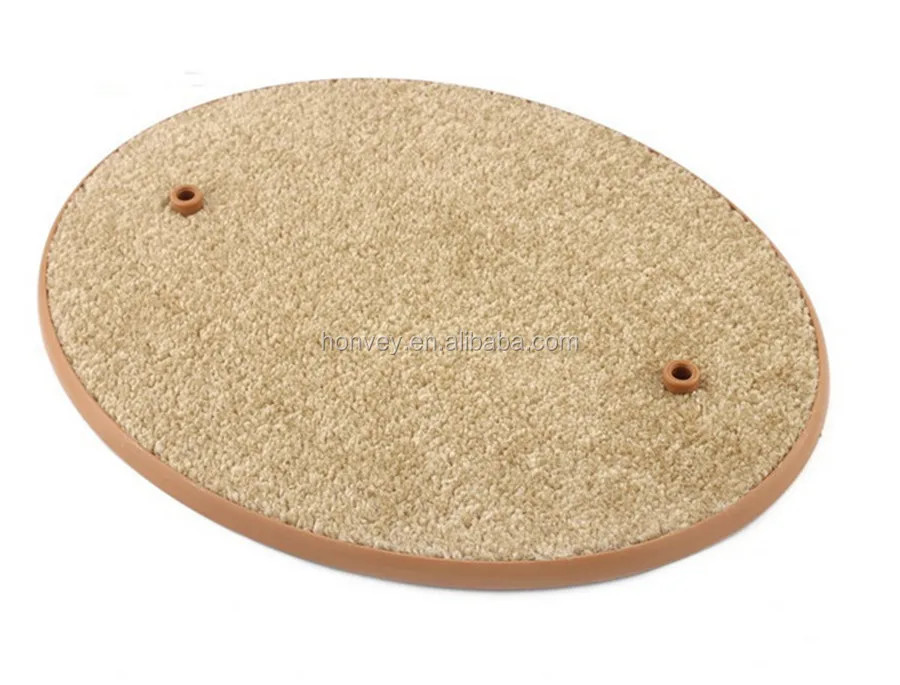 
Pet Cat Arch Self-Groomer and Massager - Groom Toy Pet Cat Scratcher Toys Fur Grooming Brush 