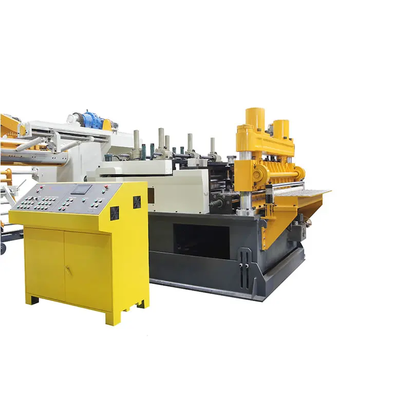 Metal sheet cutting machine plate shear coil cutting line with uncoiler straightener and feeding machine