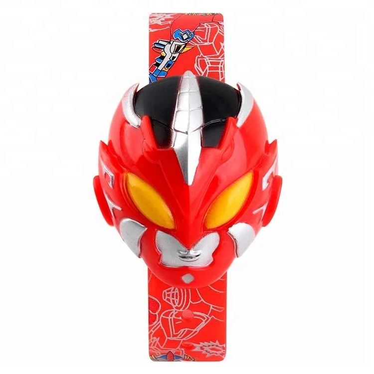 Cool fashion promotion gifts kids led watches supermen