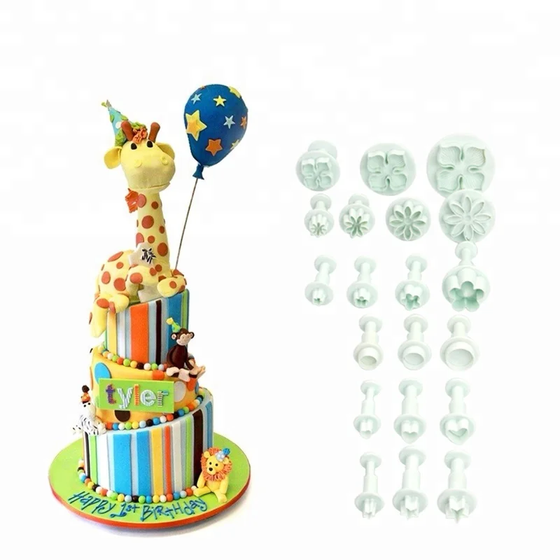 Wholesale Amazon Cake Decora Star Flower Snow Plunger Cookie Cutter