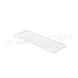 40cm Buffet Snack Display Tray Rectangular Long Tray Japanese Hammered Melamine Sushi Tray