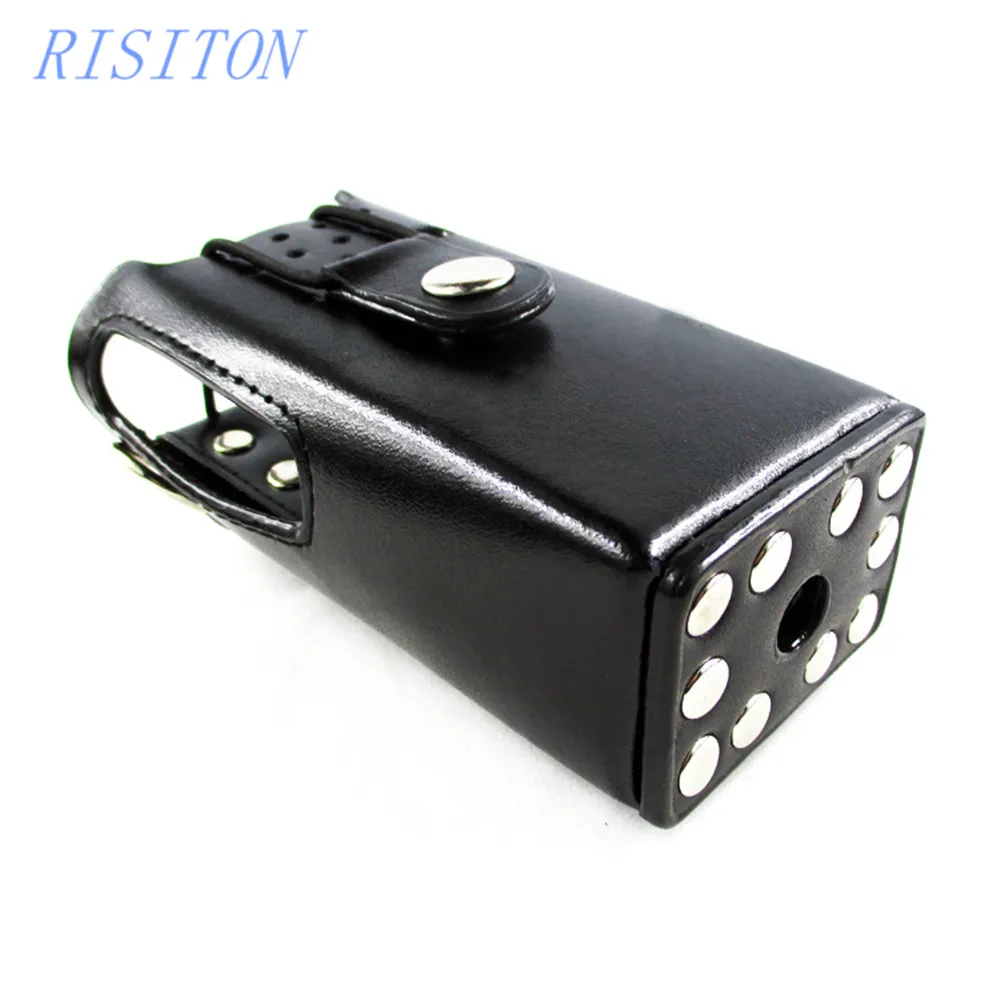 Hing качество двухстороннее радио кожаный чехол для motorola CP040 EP450 GP3188 иди и болтай walkie talkie “иди футляром переноски