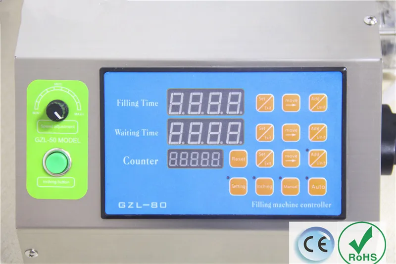 GZL-80 Liquid Machine Peristaltic Pump Liquid Filling Machine Filler Hot Wax Filler CE RoHs