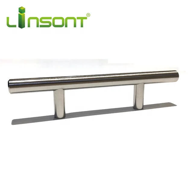 Linsont furniture cabinet hardware accessories iron brushed nickel kitchen handles Factory