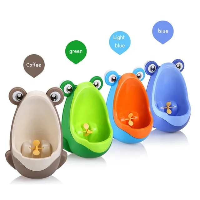 Cute Frog Children Potty Training Portable Urinal For Toddlers Kids Toilet Seat Training Baby Boys Travel Potty Trainer