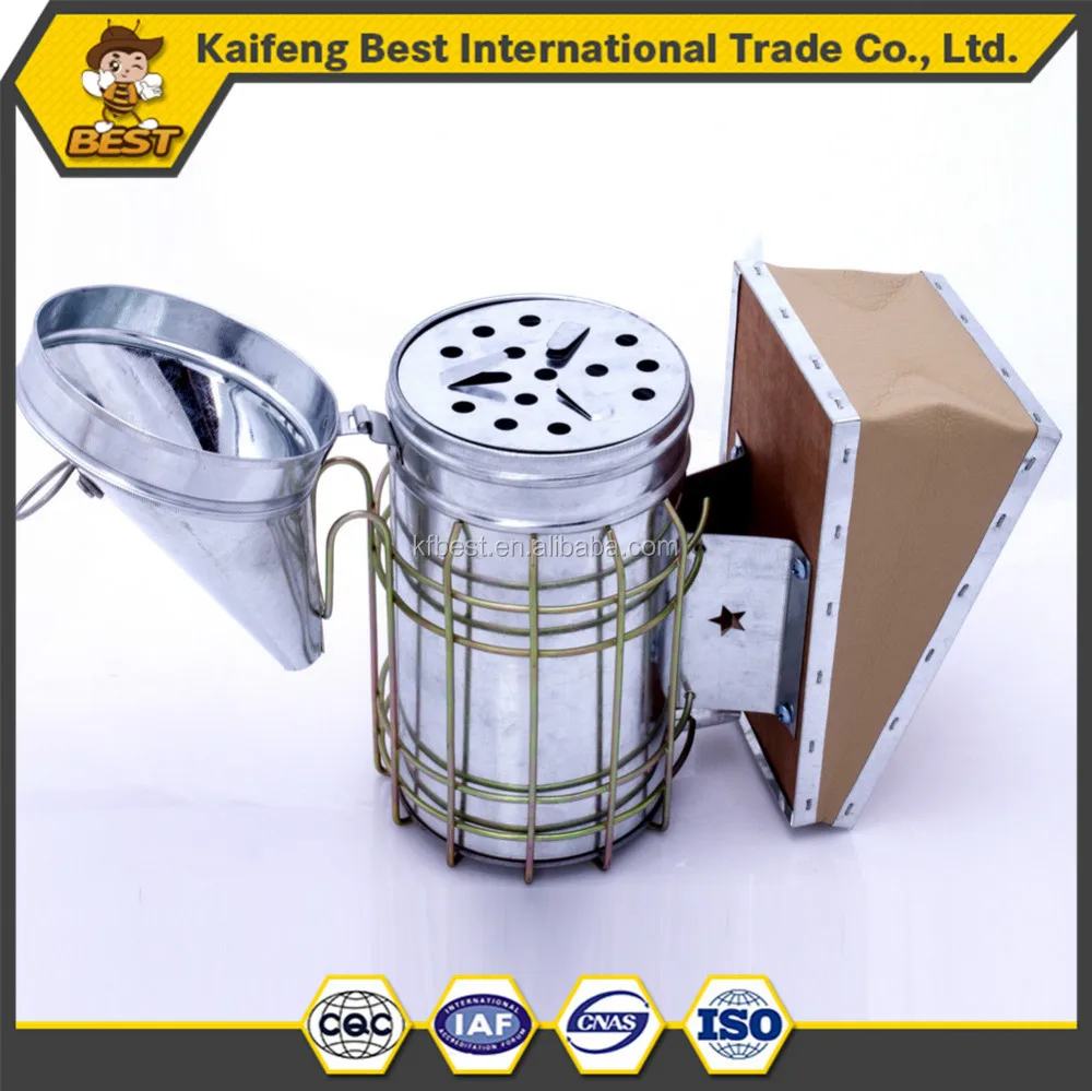 New style Galvanuzed bee smoker