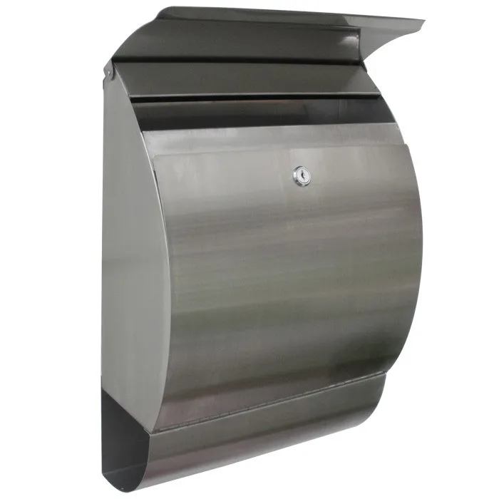 Waterproof Outdoor simple Mailbox Steel Parcel Delivery Box Apartment Letter Box