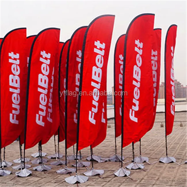 10 feet feather flag banner