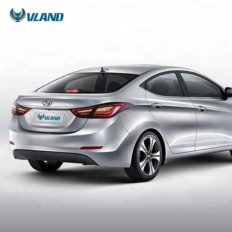 
VLAND wholesales Fifth generation Avante xd Facelift tail lamp Sequential 2012-UP led tail light FOR HYUNDAI Elantra 