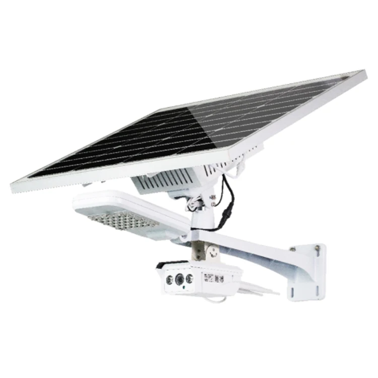 
2018 New waterproof all in one solar panel powered led street garden light with outdoor camera 
