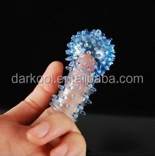 DL-121/Wholesale sex toys for men/women,soft rubber finger sleeve massage
