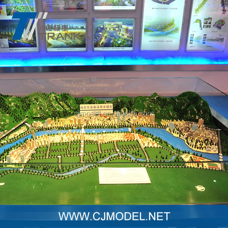 House scale architecture building model for real estate construct company