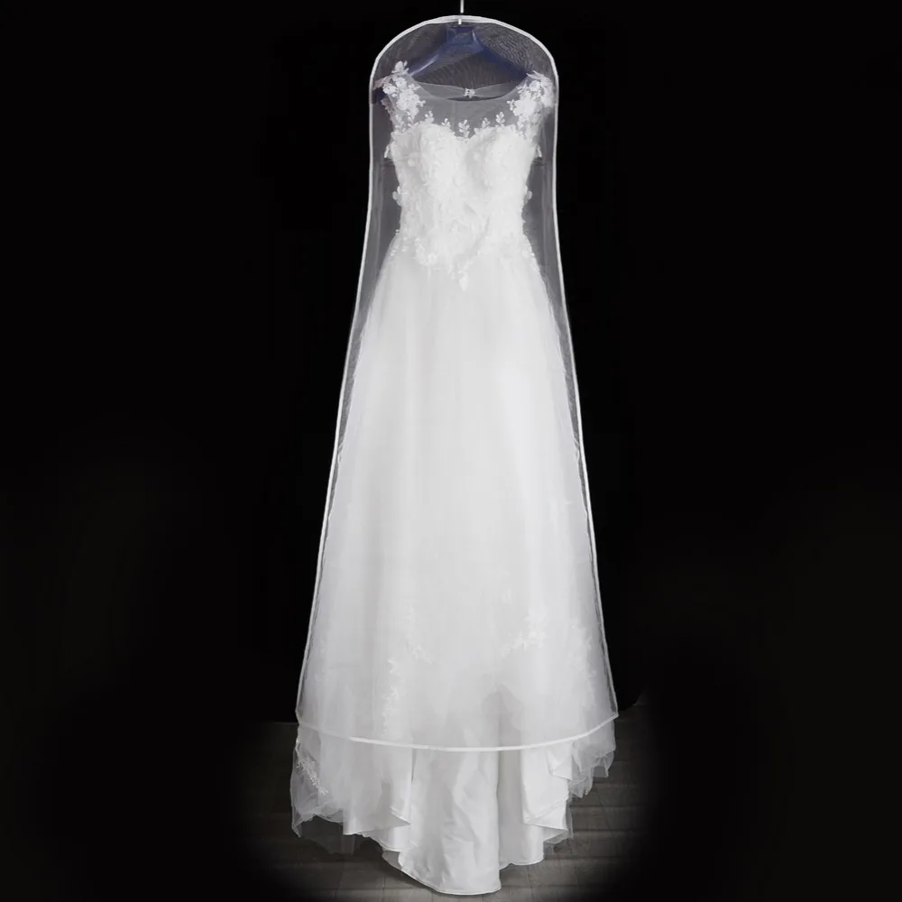 Заводская оптовая продажа свадебная дышащая марлевая сумка для свадебного платья