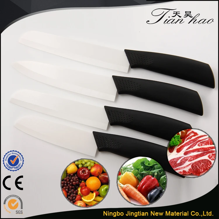 Высокое Качество Белая Кухня Измельчения Овощей Керамический Безопасности Ножа