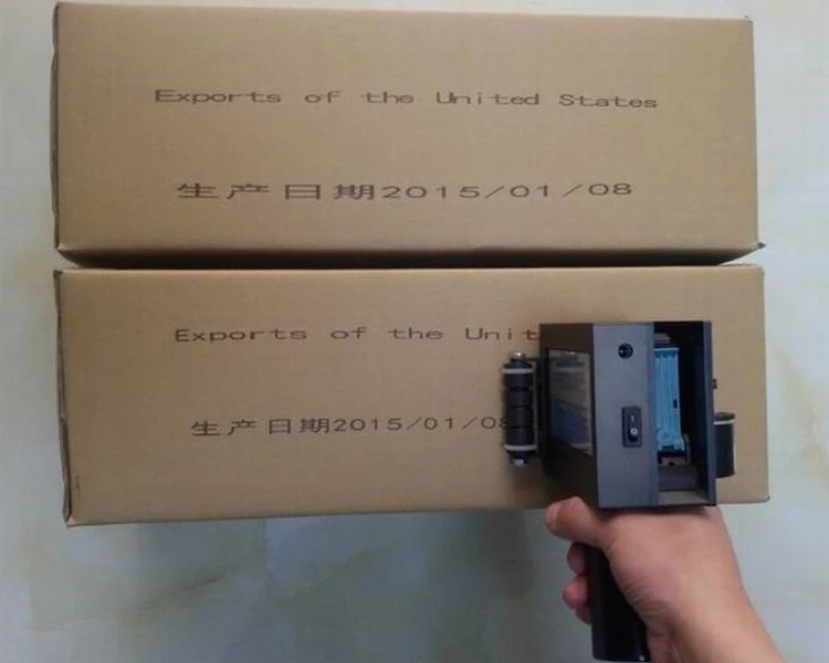 Handheld Inkjet Bottle Printer Ink Code Batching Marking Coding Machine Hand Held For Food Package For Sale