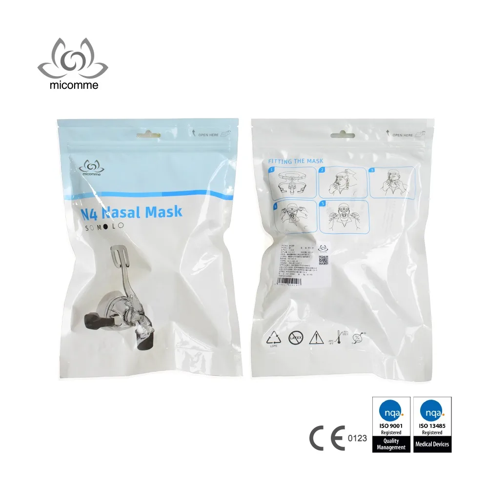 
Sleep apnea accessories cpap nasal Oronasal tube with headgear 