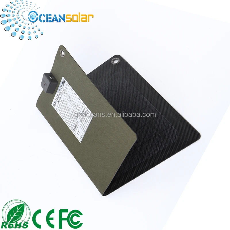 
Ocean Solar Panel Charger for Laptop Mobile Phone Charger Folding Solar Charger 
