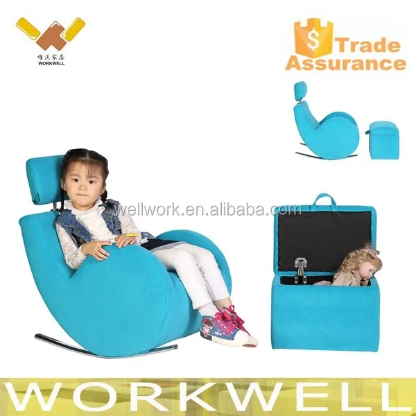 WorkWell children sofa  rocking sofa colourful kids sofa