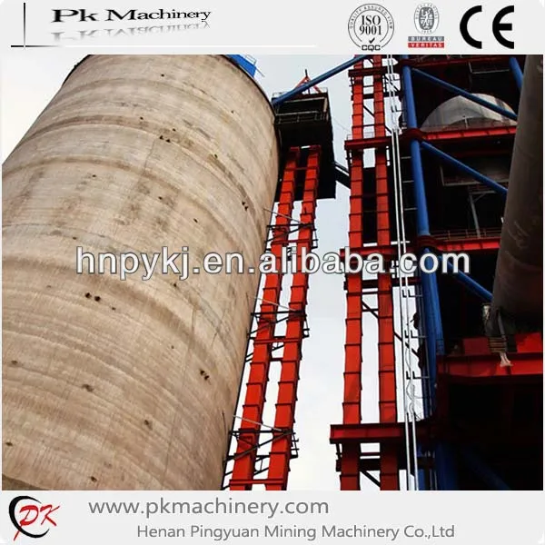 Большой масштаб вертикальный ковшовый элеватор конвейер для продажи