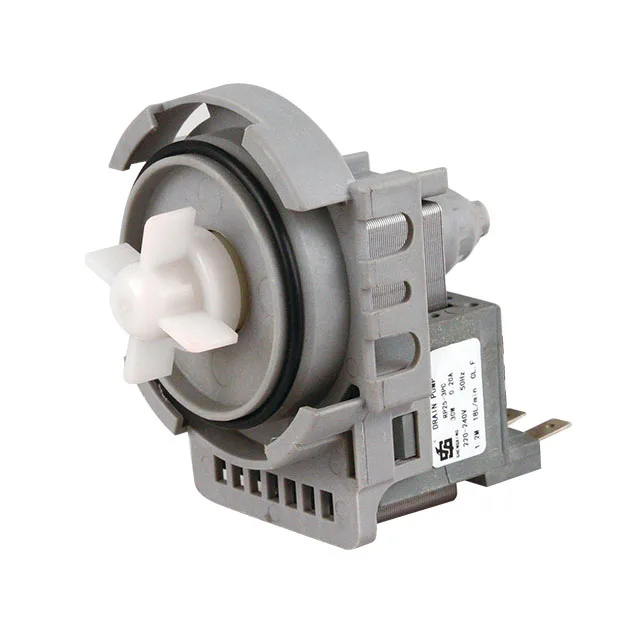 Серый 30 Вт AC CE Электрический водяной насос для стиральной машины