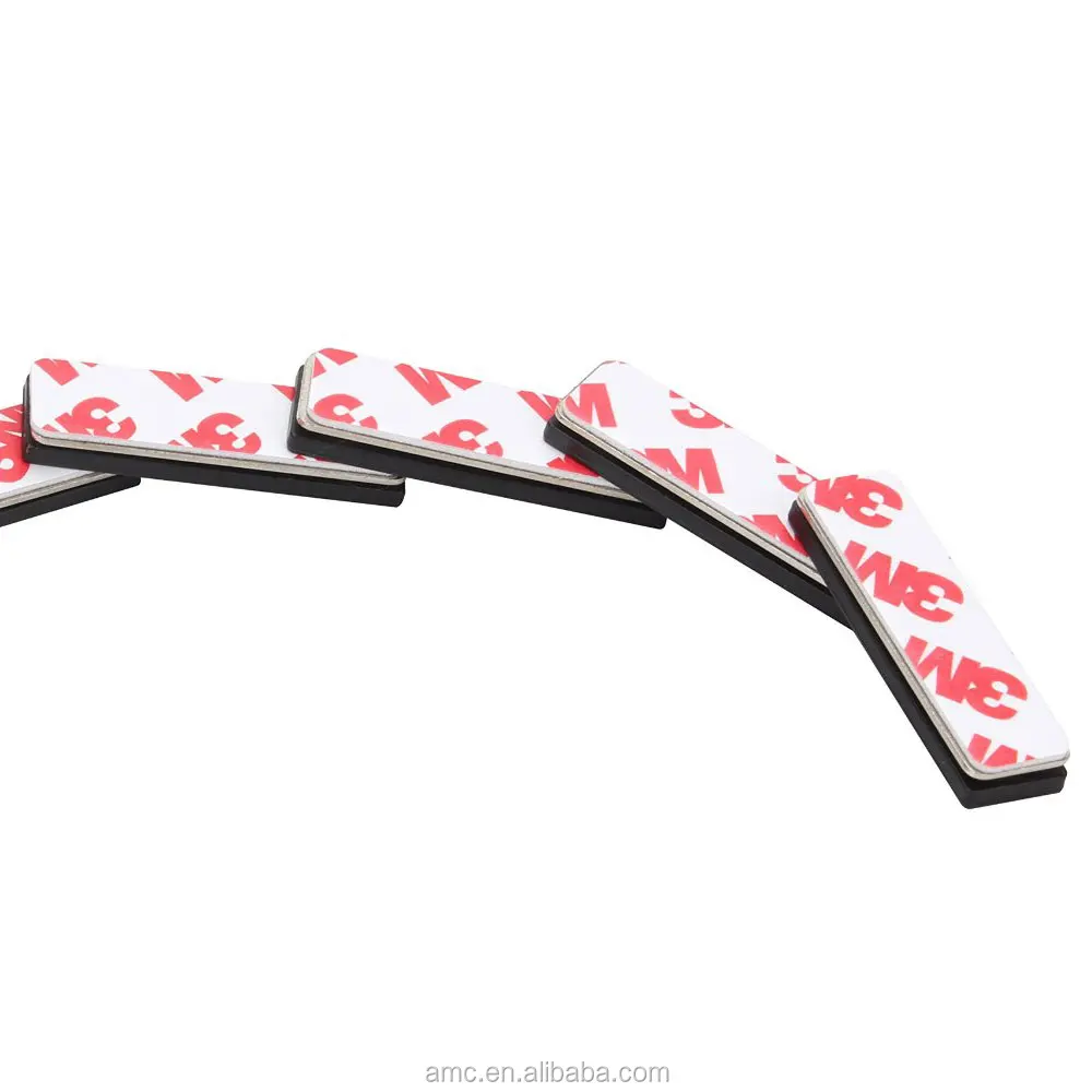 Double sided adhesive magnetic tape