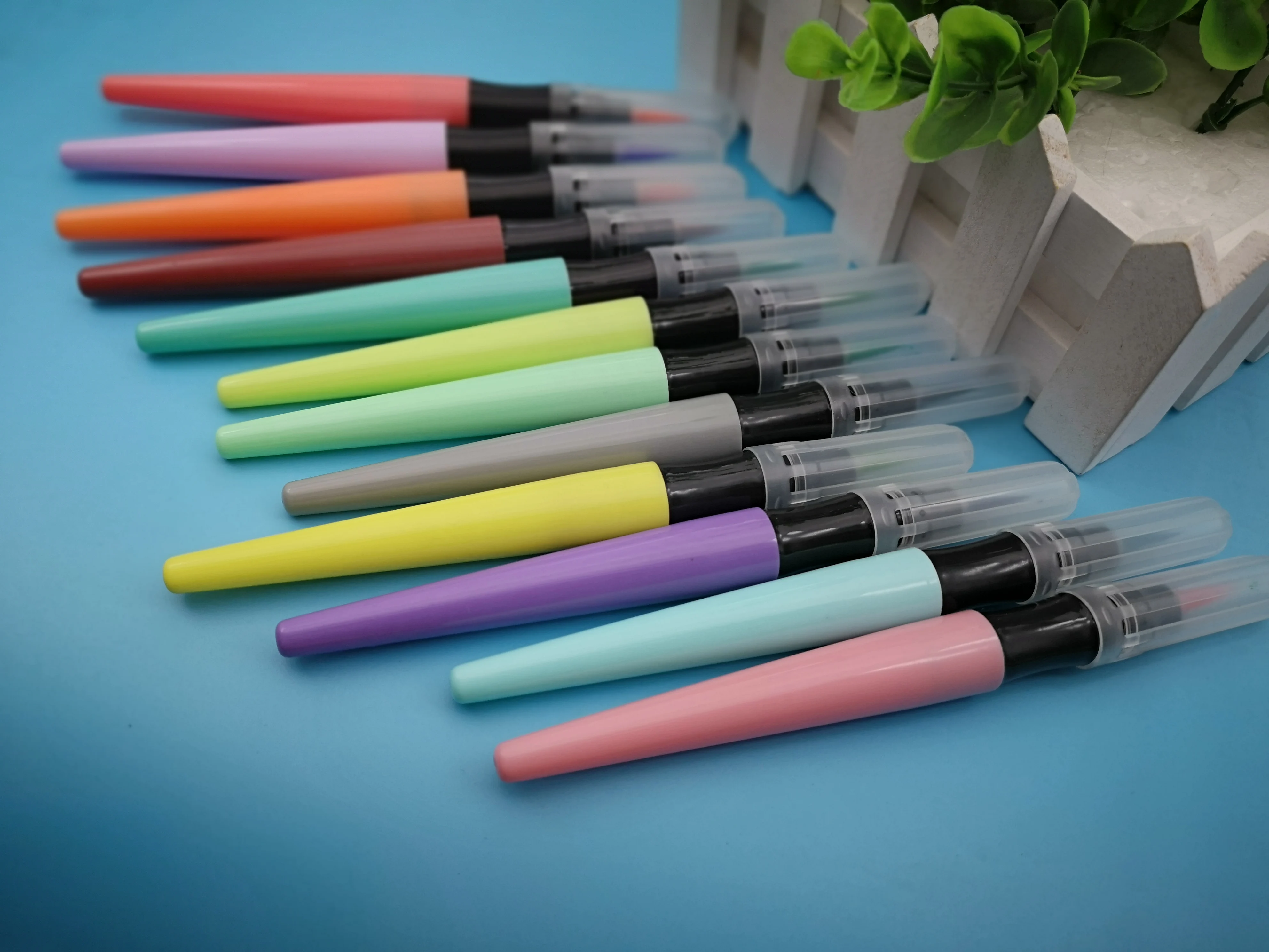 Hot Sale Watercolor Brush Pen Colorful Paint Marker Pen for Art