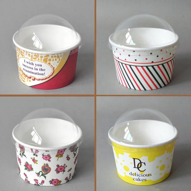 Hot sale disposable ice cream paper cup for cold