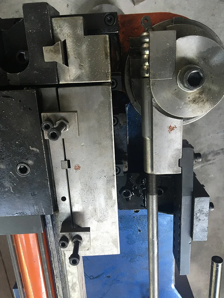 New design DW75NC stair handrail pipe tube bending machine