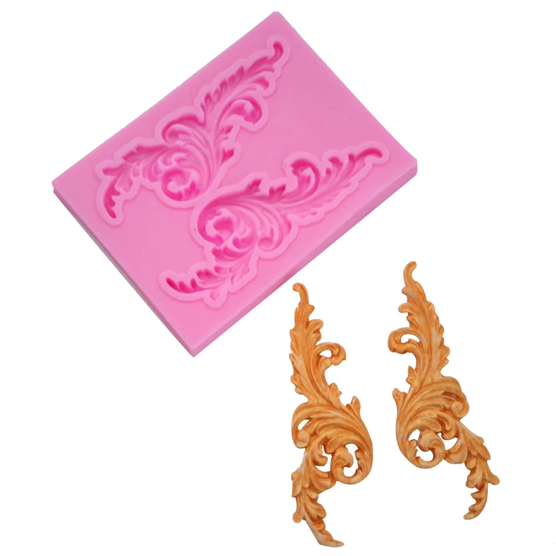 European-style decorative pattern Cake Decorating Tools Fondant Silicon Mold